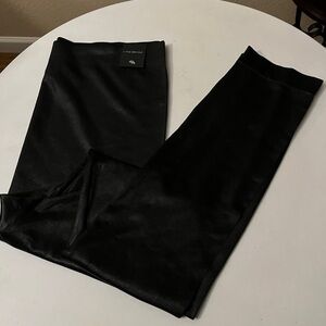 Lane Bryant Black shimmery leggings.Size E/F